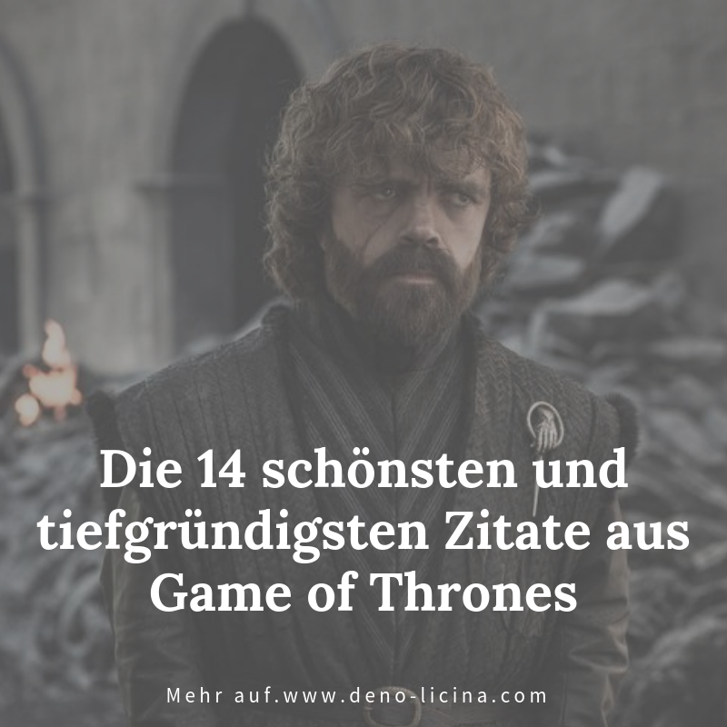 Tyrion Lannister Zitate