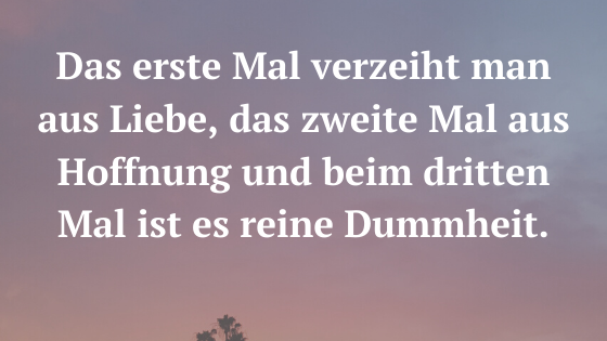 Spruch liebe und vertrauen