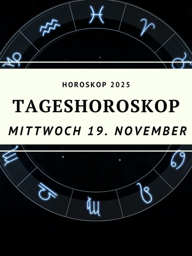 Entdecke das tiefgründige Horoskop für Mittwoch, den 19. November 2025. Sonne und Mond im Skorpion, Merkur rückläufig – ein Tag voller Klarheit, Wahrheit und seelischer Transformation für alle Sternzeichen.