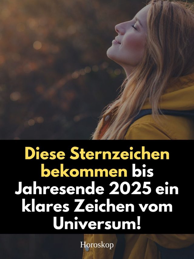 Diese 4 Sternzeichen stehen bis Ende 2025 vor einer großen Transformation! 🌙 Das Universum sendet klare Zeichen, die dein Leben verändern können – wenn du lernst, sie zu deuten. Erfahre, welche Sternzeichen jetzt kosmische Unterstützung erhalten, welche Chancen auf dich warten und wie du die Energie des Jahresendes 2025 für deinen Neubeginn nutzt. 🔮✨ #Horoskop2025 #Astrologie #Sternzeichen #Transformation