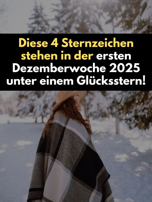 In der ersten Dezemberwoche 2025 stehen vier Sternzeichen unter einem strahlenden Glücksstern. Der Supermond im Zwillinge-Sternzeichen öffnet Türen, bringt Klarheit, Chancen und emotionale Höhepunkte. Erfahre, welche Sternzeichen profitieren und wie sie die magische Energie für sich nutzen können.
