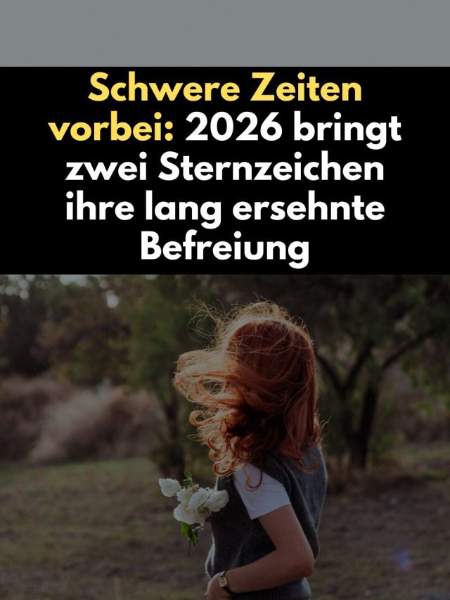 2026 wird ein Jahr der Befreiung: Zwei Sternzeichen erleben einen kraftvollen Neubeginn dank der seltenen Saturn-Neptun-Konjunktion im Widder. Erfahre, welche Sternzeichen 2026 ihre alten Lasten abwerfen, emotionale Klarheit finden und einen völlig neuen Lebensweg einschlagen.