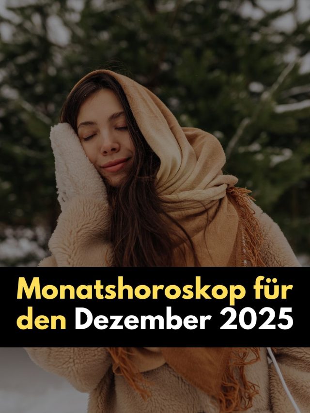 Entdecke dein großes Monatshoroskop für Dezember 2025! Erfahre, welche kosmischen Wendepunkte, Energien und Chancen der letzte Monat des Jahres für dein Sternzeichen bereithält – mit Vollmond im Zwilling, Mars im Steinbock und dem Neumond für neue Anfänge.