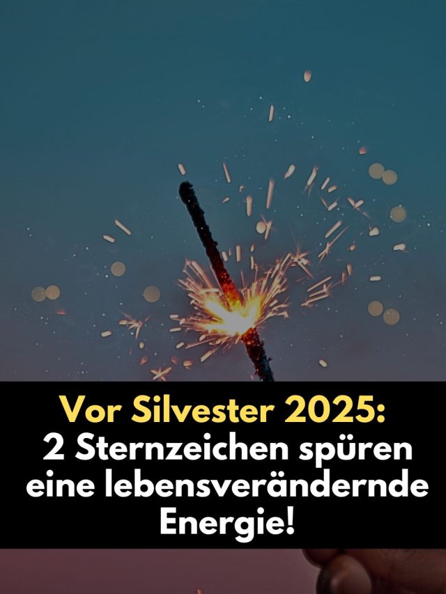 Noch vor Silvester 2025 erleben diese beiden Sternzeichen eine tiefgreifende, positive Veränderung. Erfahre, welche kosmische Energie jetzt ihre Leben transformiert und warum gerade diese Wochen vor dem Jahreswechsel so magisch sind.