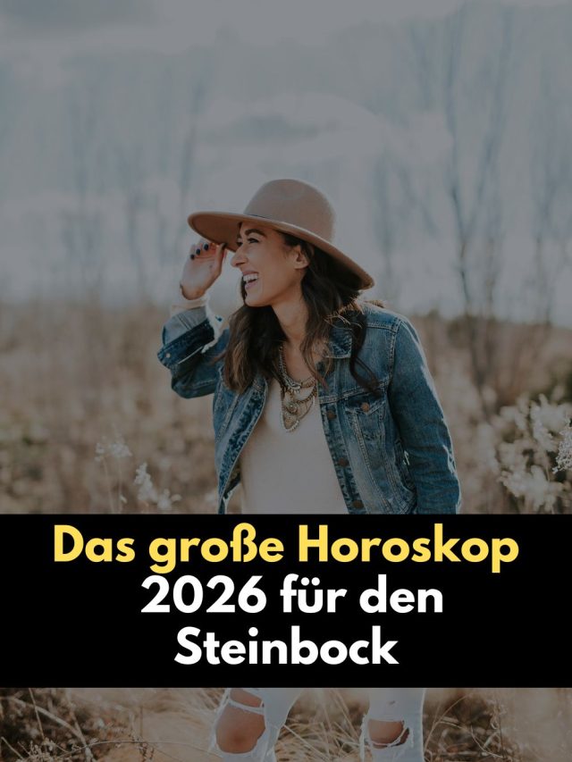 2026 wird für den Steinbock ein Jahr voller Durchbrüche, Mut und innerer Transformation. Erfahre, welche kosmischen Konstellationen dein Leben verändern, wie Liebe, Beruf und Spiritualität aufblühen – und warum du 2026 über dich hinauswächst.
