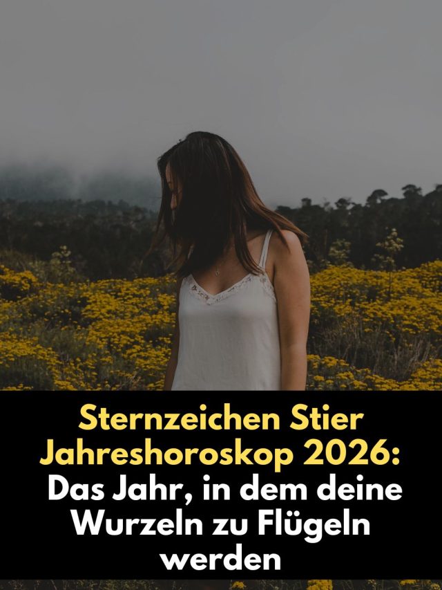 Stier Jahreshoroskop 2026: Ein Jahr voller Stabilität, innerem Wachstum, spiritueller Klarheit und emotionaler Tiefe. Erfahre, wie Uranus’ Abschied, die Saturn-Neptun-Konjunktion und Jupiter deinen Weg in Liebe, Beruf, Finanzen und persönlicher Entwicklung transformieren.