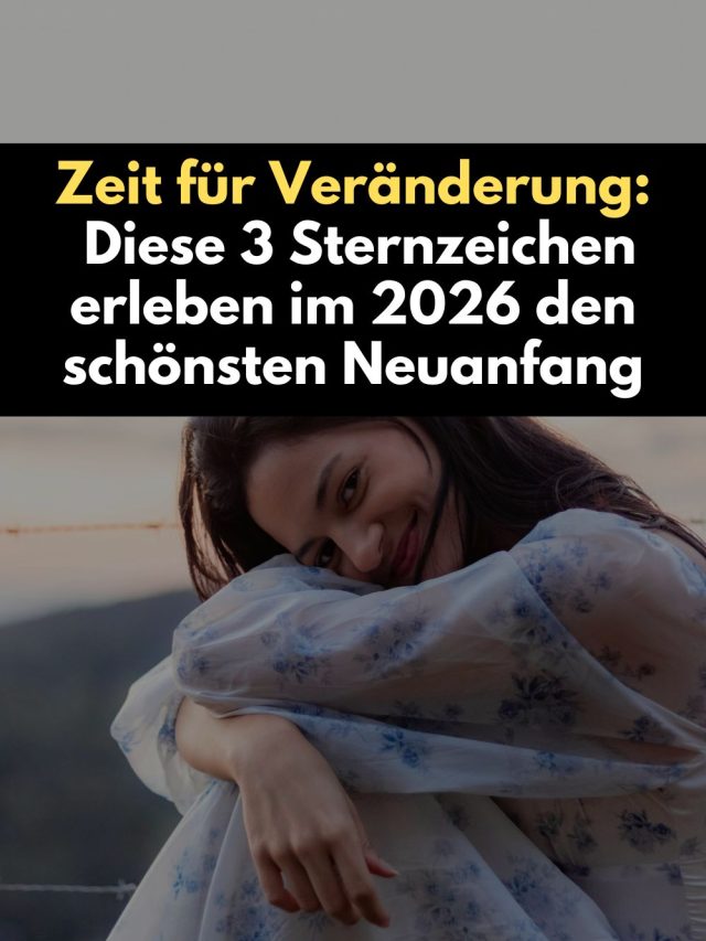 2026 beginnt für drei Sternzeichen eine nie dagewesene Phase der Transformation. Entdecke, welche Zeichen den schönsten Neuanfang erleben – mit kosmischer Unterstützung von Pluto, Uranus und Neptun. Der innere Frühling beginnt früher, als du denkst.