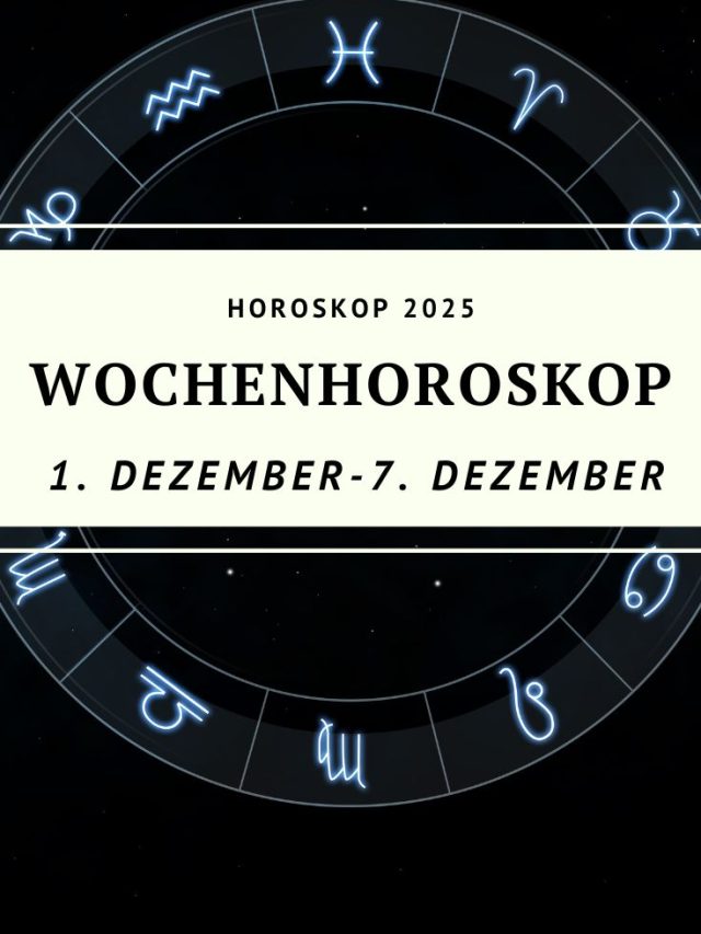 Wochenhoroskop vom 1. bis 7. Dezember 2025, wie der kraftvolle Neumond im Schützen neue Wege öffnet, Mut schenkt und jedes Sternzeichen tief berührt. Entdecke deine persönliche Seelenbotschaft und die kosmischen Energien dieser magischen Woche.