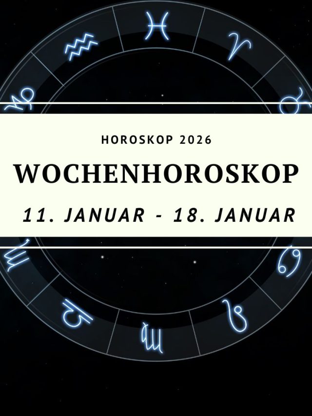 Wochenhoroskop vom 11. bis 18. Januar 2026: Intensive kosmische Energien, tiefe Wahrheit, emotionale Ehrlichkeit & persönliche Botschaften für alle 12 Sternzeichen. Jetzt lesen & innerlich neu ausrichten.