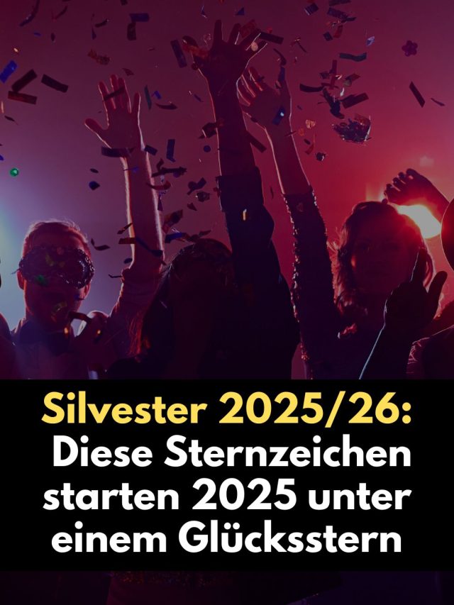 Silvester 2025/26 bringt eine kosmische Wende: Diese Sternzeichen erleben zum Jahreswechsel einen Neubeginn voller Glück, Heilung und Klarheit. Spürst du es auch?