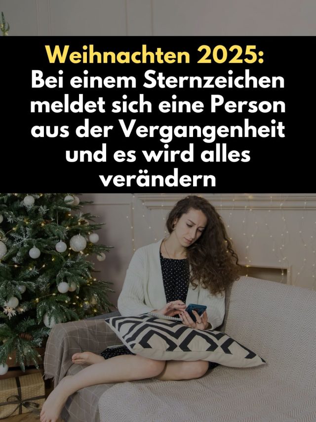 Weihnachten 2025 wird für das Sternzeichen Krebs emotional und schicksalhaft. Eine Person aus der Vergangenheit meldet sich – und diese Begegnung verändert alles. Astrologisch tief gedeutet.