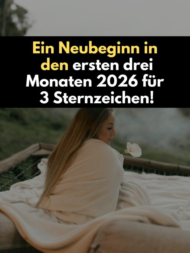 2026 beginnt mit einem kraftvollen kosmischen Neustart! Erfahre, welche drei Sternzeichen in den ersten Monaten des Jahres einen mutigen Neuanfang wagen