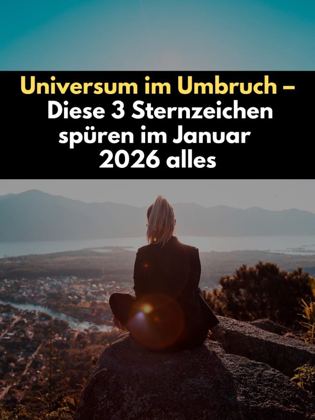 Der Januar 2026 bringt karmische Entscheidungen und tiefgreifende Veränderungen. Diese 3 Sternzeichen stehen vor einem lebensverändernden Wendepunkt – astrologisch erklärt, emotional gedeutet.