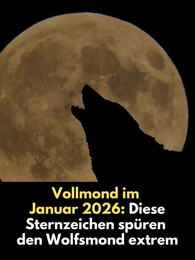 Der Wolfsmond am 3. Januar 2026 bringt tiefe emotionale Wendepunkte. Diese Sternzeichen spüren seine kraftvolle Energie besonders intensiv – ehrlich, transformierend und lebensverändernd.