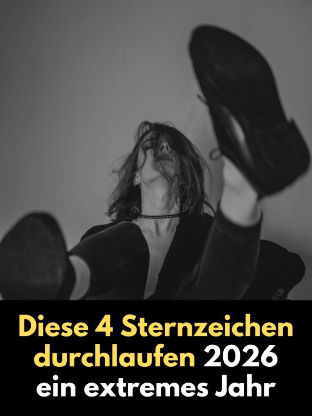 2026 wird für vier Sternzeichen ein Jahr voller Umbrüche, heilender Schocks und echter Transformation. Erfahre, welche Sternzeichen 2026 durch ein extremes Jahr gehen – und warum diese kosmischen Veränderungen ihre wahre Stärke freisetzen.