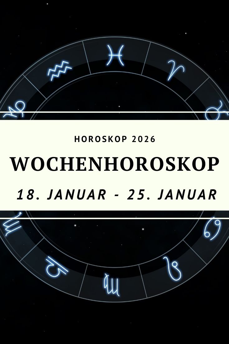 Wochenhoroskop Januar 2026, Horoskop 18. Januar 2026, Horoskop 25. Januar 2026, Wochenhoroskop Sternzeichen, Wassermann Saison 2026, Sonne im Wassermann, astrologische Wochenvorschau, Liebeshoroskop Woche, spirituelles Horoskop, Horoskop deno licina