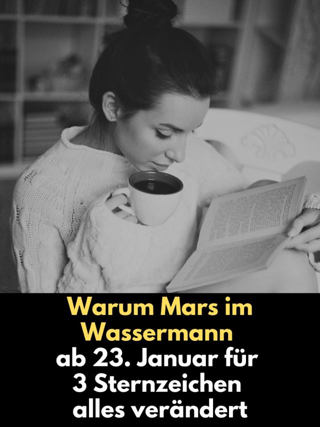 Ab dem 23. Januar 2026 verändert Mars im Wassermann alles: Für drei Sternzeichen beginnt ein tiefgreifender Umbruch voller Wahrheit, Mut und Befreiung. Erfahre, wen es trifft und warum dieser Transit deine Seele wachrüttelt.