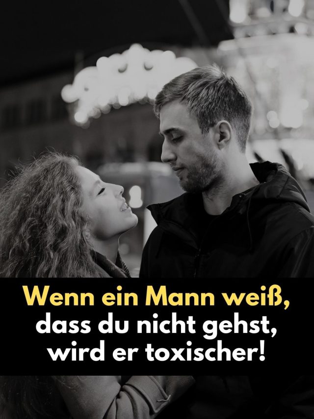 Warum manche Männer toxischer werden, sobald sie sicher sind, dass du bleibst. Über emotionale Macht, stille Grenzverschiebungen und den Moment, in dem Selbstachtung wichtiger wird als Liebe.