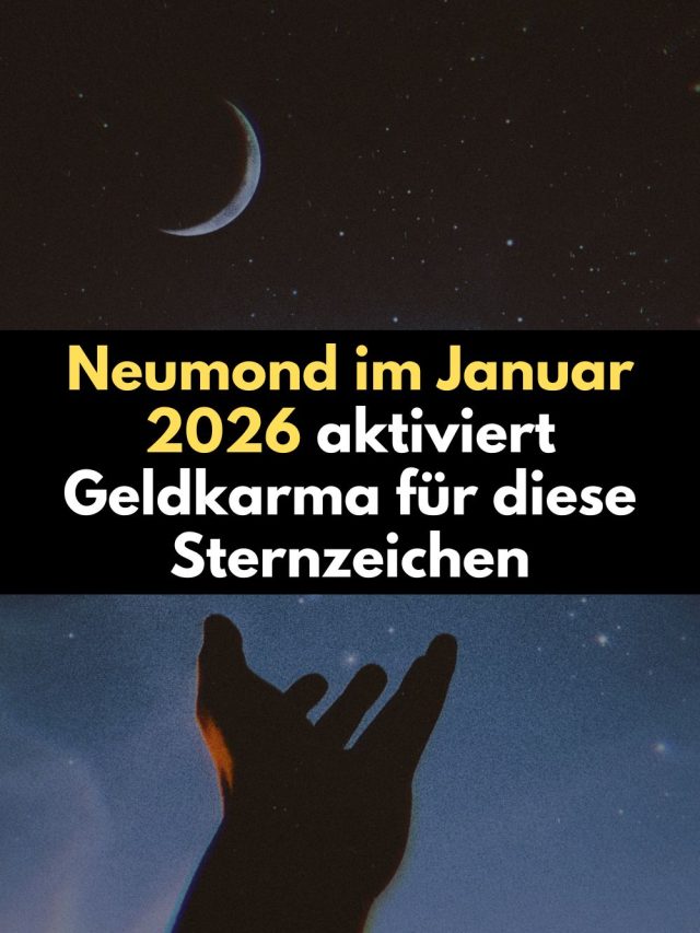 Der Neumond am 18. Januar 2026 aktiviert mächtiges Geldkarma. Erfahre, welche 4 Sternzeichen jetzt finanzielle Blockaden lösen und nachhaltigen Wohlstand aufbauen können.