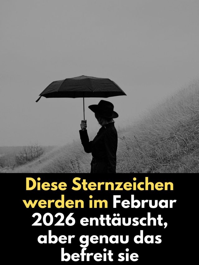 Februar 2026 bringt schmerzhafte Wahrheiten: Diese Sternzeichen erleben tiefe Enttäuschung – und finden genau dadurch zurück zu sich selbst, innerer Stärke und emotionaler Freiheit.