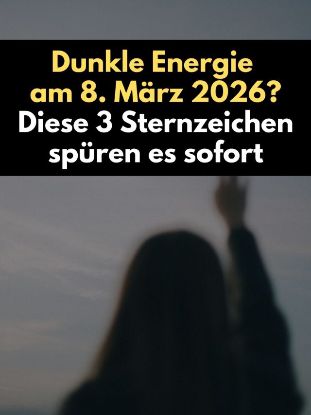 Spürst du am 8. März 2026 eine seltsame innere Unruhe? Erfahre, warum Waage, Widder und Fische diese dunkle Energie besonders stark wahrnehmen – und was sie dir sagen will.