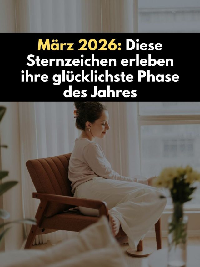 Endlich Glück im März 2026! Erfahre, welche 4 Sternzeichen jetzt ihre beste Phase erleben, warum dieser Monat so magisch ist und wie Du Dein persönliches Glück nutzen kannst.