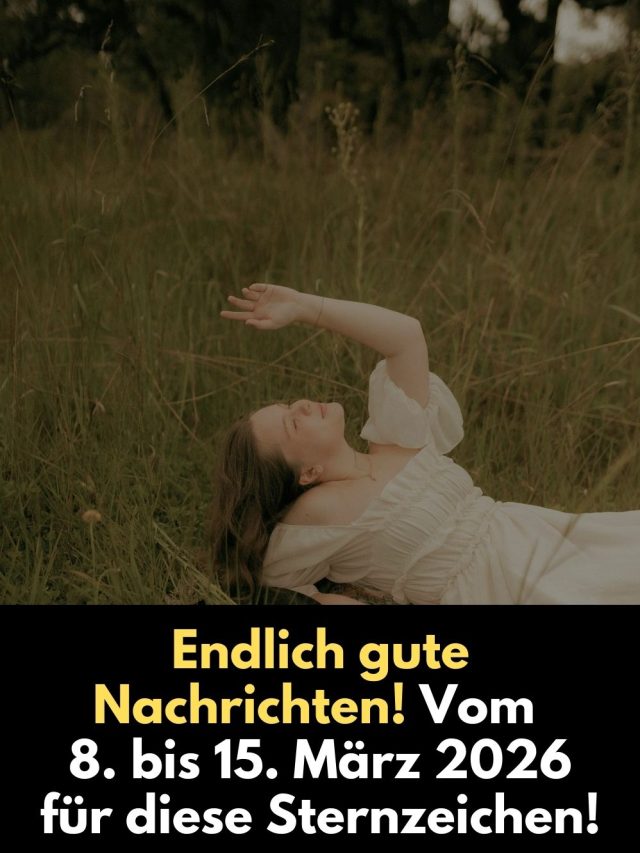 Woche vom 8. bis 15. März 2026 bringt nach der Mondfinsternis neue Hoffnung, Liebe und Leichtigkeit. Diese 4 Sternzeichen erwartet eine besonders glückliche Phase voller emotionaler Klarheit und positiver Wendungen.