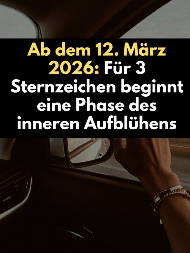 Ab dem 12. März 2026 beginnt für Krebs, Waage und Schütze eine Phase des inneren und äußeren Aufblühens. Erfahre, wie diese stille Transformation dein Leben verändern kann.