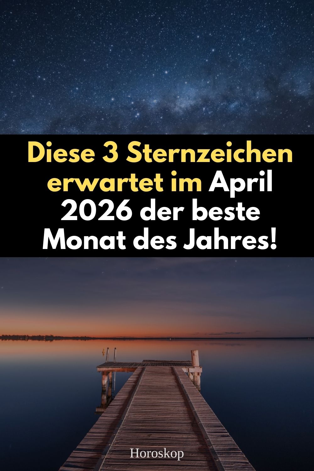 Diese 3 Sternzeichen erwartet im April 2026 der beste Monat des Jahres!