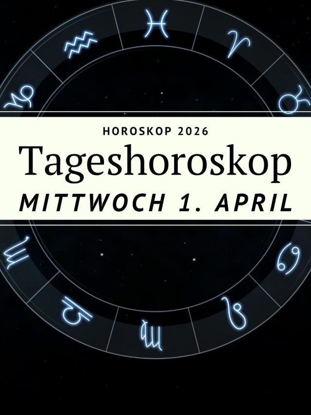 Horoskop für Mittwoch, den 1. April 2026: Vollmond in der Waage trifft auf Widder-Energie. Erfahre, wie du Balance, Klarheit und emotionale Wahrheit in dein Leben bringst.