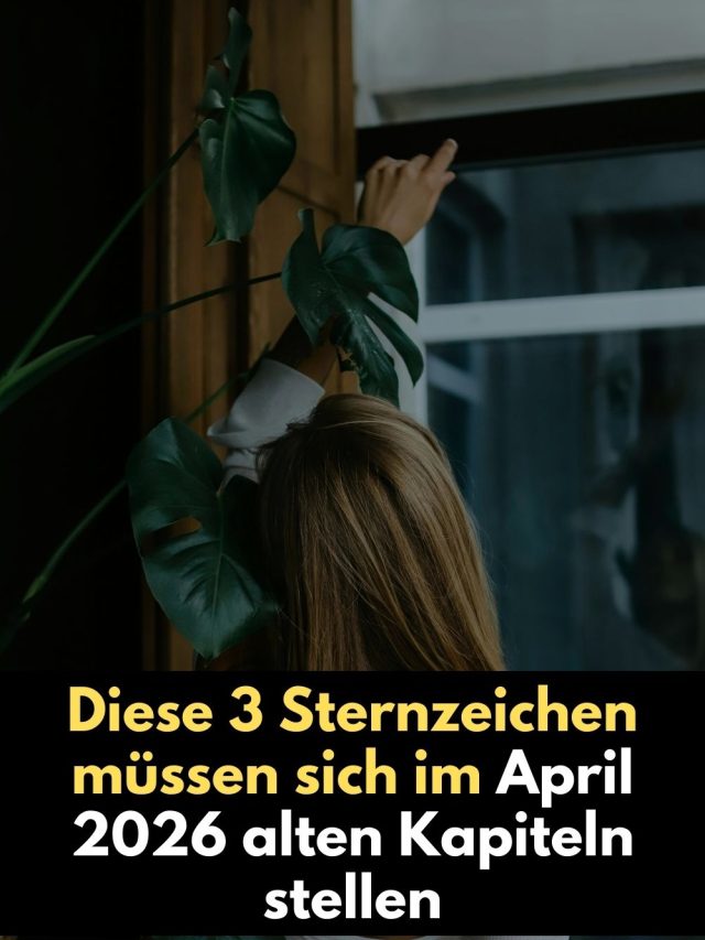 Im April 2026 kehren für drei Sternzeichen alte Erinnerungen zurück. Erfahre, warum Krebs, Skorpion und Waage sich ihrer Vergangenheit stellen müssen – und wie dieser Monat ihnen echte innere Freiheit schenken kann.