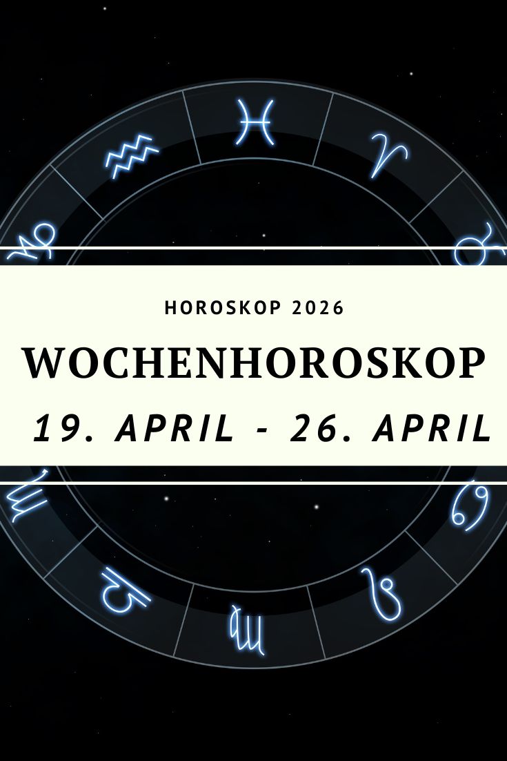 Wochenhoroskop April 2026, Horoskop 19 bis 26 April 2026, Sternzeichen Woche April 2026, Uranus Zwillinge 2026, Mars Saturn Konjunktion 2026, Venus Uranus April 2026, astrologische Vorschau April 2026, Horoskop Woche Liebe Beruf, Wochenhoroskop deutsch, Astrologie April 2026, Sternzeichen Prognose Woche, Horoskop Frühling 2026