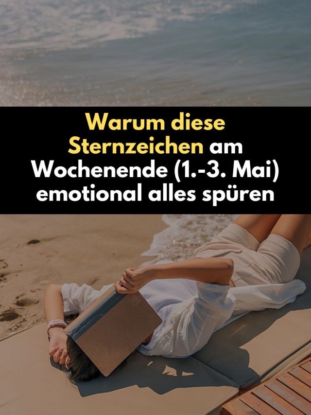 Dieses Wochenende wird intensiv: Erfahre, warum Widder, Krebs und Schütze vom 1.–3. Mai 2026 besonders tief fühlen. Astrologische Einblicke zu Venus, Jupiter & Pluto.