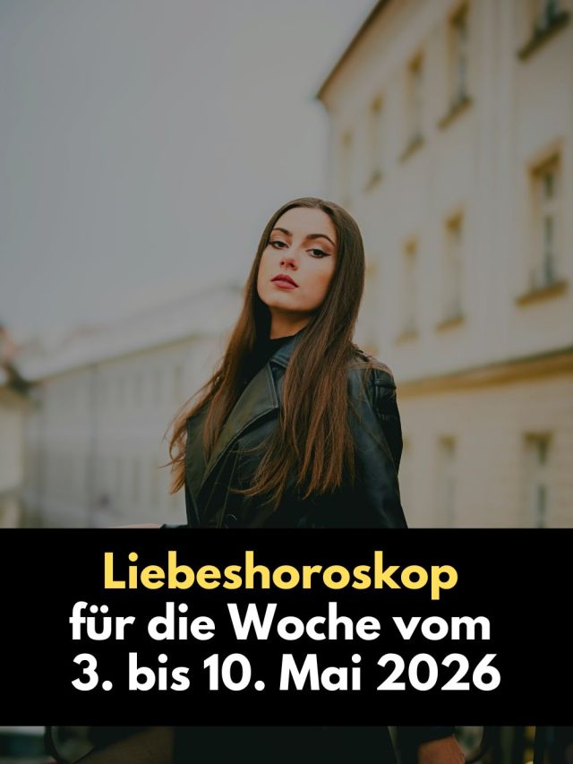 Dein Liebeshoroskop für die Woche vom 3. bis 10. Mai 2026. Erfahre, wie Venus, Jupiter und Pluto dein Liebesleben beeinflussen und was dein Sternzeichen jetzt über Nähe, Gefühle und Beziehungen verrät.