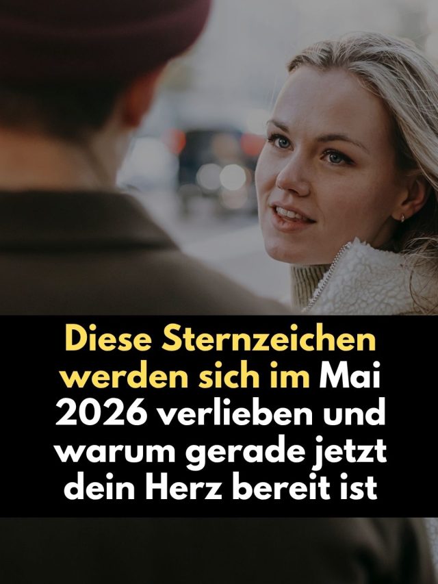 Im Mai 2026 öffnet sich dein Herz: Diese 3 Sternzeichen erleben eine besondere Liebesphase. Erfahre, warum gerade jetzt echte Gefühle entstehen und was der Kosmos für dich bereithält.