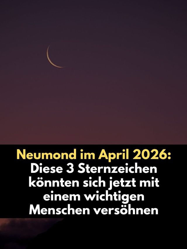 Zum Neumond am 17. April 2026 erleben 4 Sternzeichen einen tiefen Wendepunkt. Erfahre, welche Zeichen ihre schwere Phase hinter sich lassen und jetzt Heilung und Neubeginn spüren.