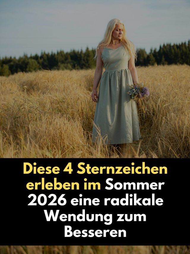 Diese 4 Sternzeichen erwartet im Sommer 2026 eine kraftvolle, positive Lebensveränderung. Erfahre, ob auch Du vor einem astrologischen Wendepunkt stehst.