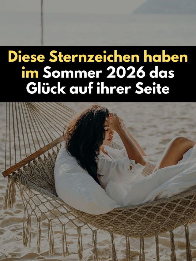 Der Sommer 2026 wird für Waage, Schütze und Krebs unvergesslich. Liebe, Abenteuer, Heilung und große Veränderungen warten laut Horoskop auf diese 3 Sternzeichen. Erfahre jetzt, warum dieser Sommer alles verändern könnte.