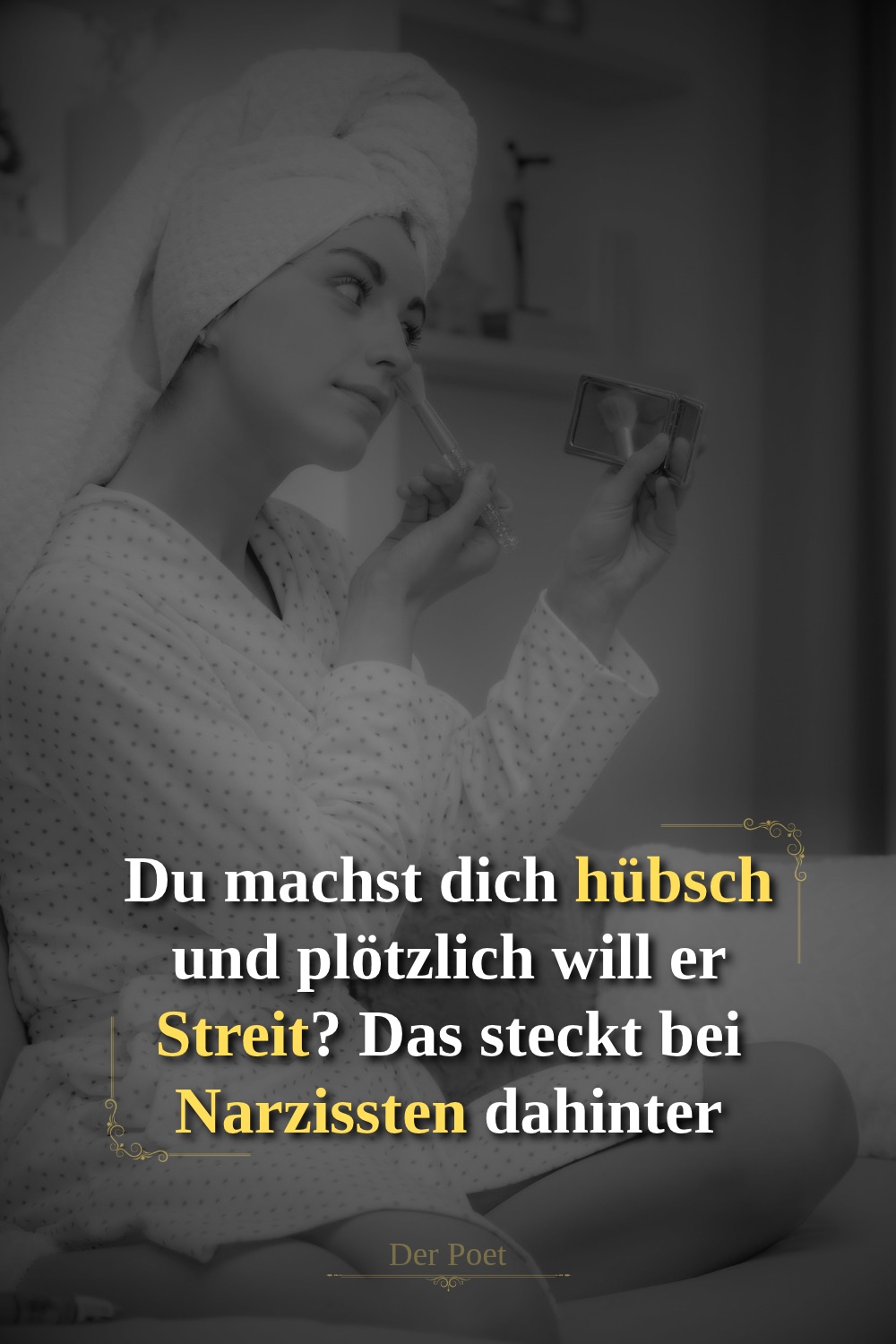 Narzisst macht Streit, Narzisst kontrolliert Aussehen, narzisstischer Partner, Narzisst und Make-up, krankhafte Eifersucht, Kontrolle in der Beziehung, narzisstische Beziehung, toxischer Partner, emotionale Manipulation, kontrollierender Partner, Narzissmus Warnzeichen, psychische Gewalt, Besitzdenken Beziehung, toxische Beziehung erkennen, Narzisst Unsicherheit